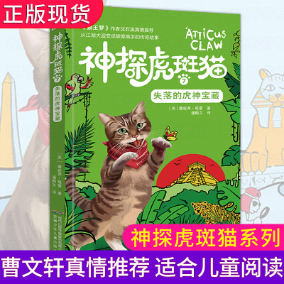 神探虎斑猫7 失落的虎神宝藏 侦探冒险悬疑推理破案故事文学经典小说沈石溪6-8-12岁三四五六年