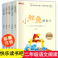 小鲤鱼跳龙二年级上册必读课外阅读书籍注音版 孤独的小螃蟹一只想飞的猫快乐读书吧小学生经典必读书目