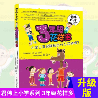 君伟上小学3年级/三年级花样多王淑芬著书目不带拼音儿童文学成长校园故事书1-3小学生课外阅读书籍读物