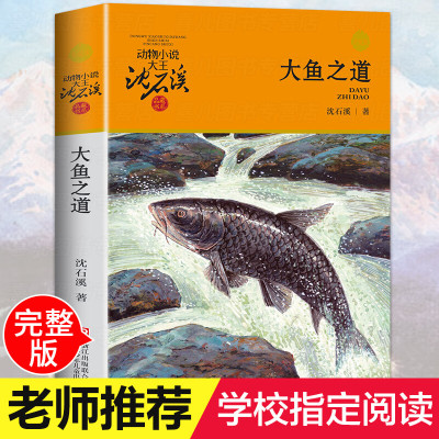 正版 大鱼之道 动物小说大王沈石溪品藏书系中小学生课外阅读书不带拼音儿童文学书籍 浙江少年儿童出