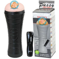 成人用品 百乐大力神7频震动飞机杯（阴交版） 男用自慰杯便携软胶非充气娃娃 情趣用品性用品持久延时训练器