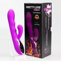 百乐火辣劲情充电防水自动加温震动按摩棒 女用自慰器具 G点高潮潮吹