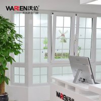 108断桥铝窗 沃伦门窗平开窗 铝合金门窗 隔音窗 断桥铝门窗 封阳台