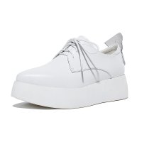 羽陌伦诗 休闲学生厚底运动鞋系带舒适松糕单鞋 Z298