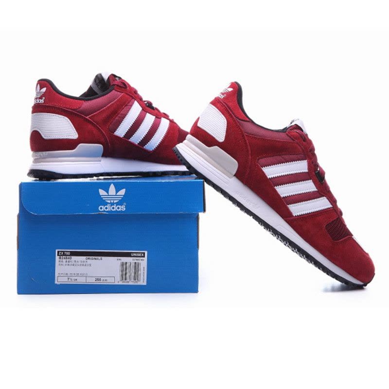 阿迪达斯Adidas ZX700夏季男鞋三叶草跑鞋2015秋季运动跑步鞋 39码 B34333图片