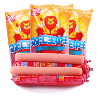 双汇王中王火腿肠240g*3包即食零食品泡面搭档火腿肠烧烤肠国产年货