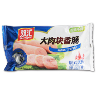 双汇 火腿肠 俄式风味 240g*3包袋(大肉块香肠即食零食泡面搭档)