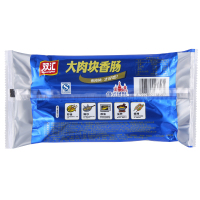 双汇 火腿肠 俄式风味 240g*3包袋(大肉块香肠即食零食泡面搭档)