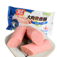 双汇 火腿肠 俄式风味 240g包袋(大肉块香肠即食零食泡面搭档)
