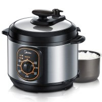 Midea美的 MY-12CH402A 一键旋钮操作 大双层防堵罩机械式4升电压力锅