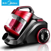 美的（Midea）C3-L148B 红色 家用吸尘器 静音 除尘 涡轮除螨