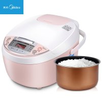 美的(Midea) MB-WFS4018Q 智能电饭煲 带蒸笼家用多功能电饭锅 4L