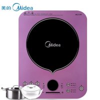 Midea/美的 C21-WT2106电磁炉高档匀火磁炉8档调节正品联保 紫色
