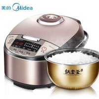 美的（Midea）MB-WFS4098IH 电饭煲 4L 源香IH钛金厚釜 智能迷你电饭煲
