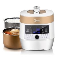 美的（Midea）电压力锅 WSS5063P 双胆 智能电脑版 5L