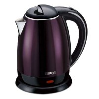 苏泊尔（SUPOR）电热水壶 SWF15E06A-180--双层保温304全不锈钢电热水壶