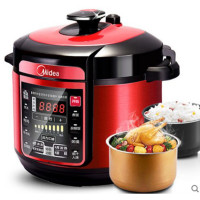 美的（Midea）MY-QC50A5 电压力锅(5L御膳七段调压 一锅双胆 一键排压)
