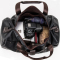琦格尔大容量单肩手提圆筒休闲旅行包袋防水耐磨登山行李包旅游休闲包