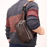费迪卡保罗男士时尚腰包休闲包背包胸包单肩斜挎包手机包钥匙包小包