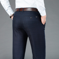 秋冬季厚款弹力休闲裤男直筒休闲男裤子2020秋冬款男士休闲裤商务休闲男装长裤子81125