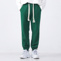 蒙洛里克裤子男士春季2023新款潮牌运动束脚针织卫裤潮流时尚休闲裤35012