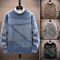 蒙洛里克秋冬季男士毛衣宽松针织衫韩版潮流个性潮青少年打底衫NYH180