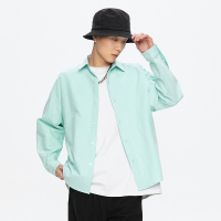 蒙洛里克潮牌长袖衬衫春季男女装2023新款潮流外套上衣服休闲商务衬衣YZ-2211