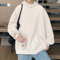 蒙洛里克连帽卫衣男春秋套头宽松男装2023新款百搭学生外套潮男女装MYW22-6505