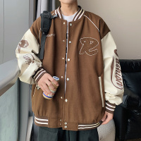 蒙洛里克男装2023秋季新款休闲外套男长袖时尚棒球服青年夹克男女MYJ22-711