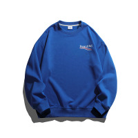 蒙洛里克秋季长袖t恤男士圆领衣服潮流宽松2023新款卫衣男装春秋MYW22-505