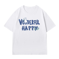 蒙洛里克2023年夏季新款纯棉T恤男士短袖圆领潮流上衣青少年男装体恤3331