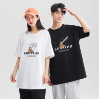 蒙洛里克nasa纯棉短袖T恤男潮牌夏季新款潮流宽松男装上衣体恤情侣衣服T6020