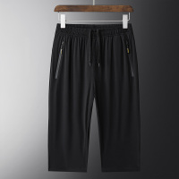 蒙洛里克潮牌2023夏季新款外穿运动短裤男ins薄款速干冰丝裤子宽松休闲裤七分裤RY86205