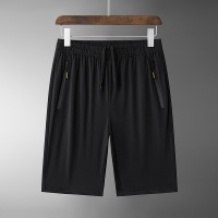 蒙洛里克潮牌短裤男2023夏季薄款直筒宽松冰丝速干男士五分休闲裤潮流运动裤子RY86206