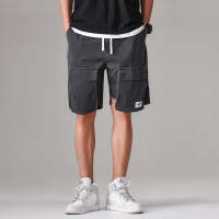 蒙洛里克男士潮流运动短裤夏季潮牌时尚宽松裤子2023新款休闲裤五分裤D009