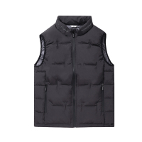 蒙洛里克2023年新款冬季羽绒马甲男时尚连帽潮流帅气羽绒保暖背心2086