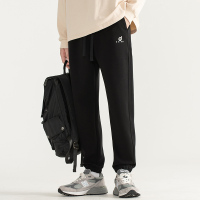 蒙洛里克纯棉 美式高街束脚卫裤男春秋裤子潮显腿长宽松运动长裤88690