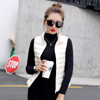 蒙洛里克短款羽绒服马甲童装女便携秋冬新款立领轻薄马夹内胆坎肩背心外套8701