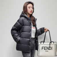 蒙洛里克羽绒服反季女装2023秋季新款加厚保暖面包棉服外套2108