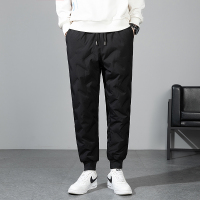 蒙洛里克冬季棉裤男羊羔绒加绒加厚冬季外穿保暖宽松直筒休闲裤YRK067