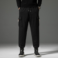 蒙洛里克工装裤男款秋冬季2023年新款美式潮牌宽松运动裤男士休闲长裤子YRK077