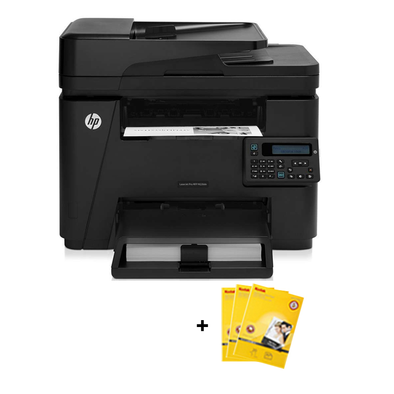 惠普（HP）LaserJet Pro M226dn 黑白激光打印复印扫描传真打印机一体机自动双面有线网络 官方标配