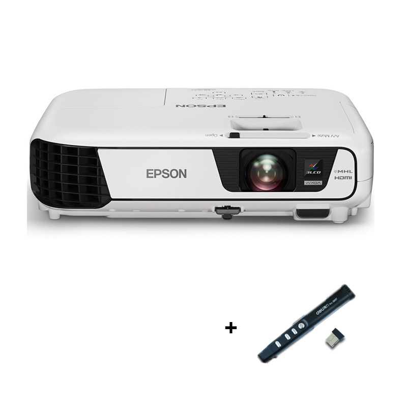 爱普生(epson)cb-w32 无线连接 投影仪 投影机 商务会议 易用型宽屏