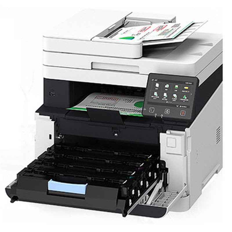 佳能iC MF635Cx A4彩色激光多功能打印扫描复印传真一体机打印机自动双面有线无线网络带话筒柄替代628CW套餐四图片