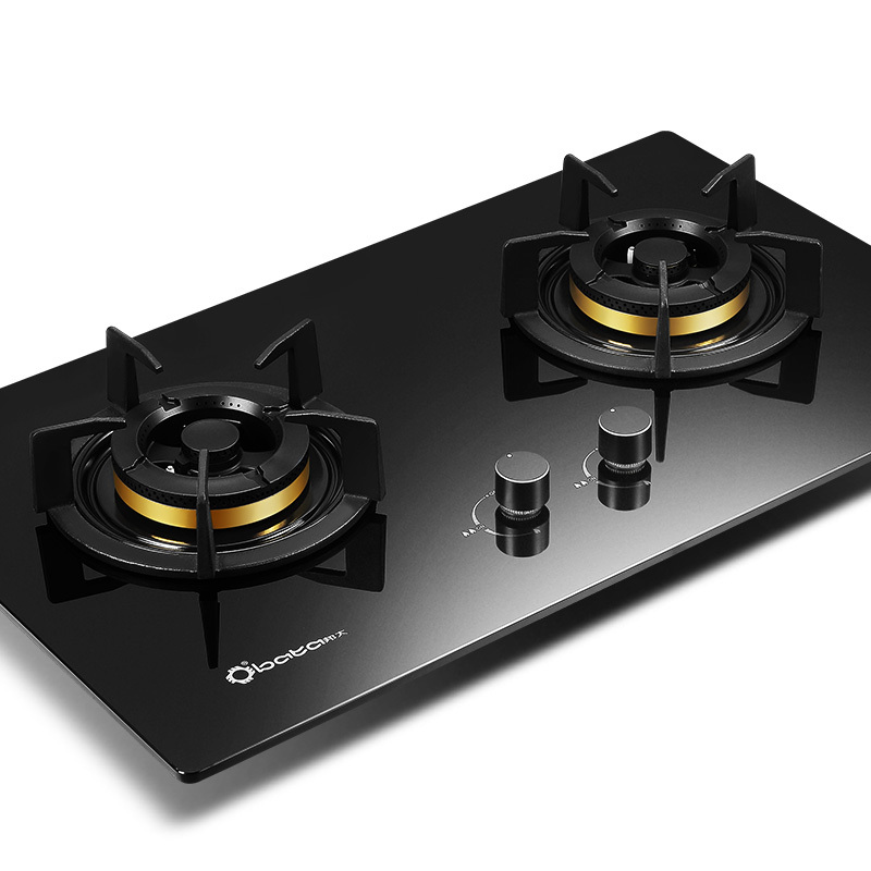 邦太燃气灶 煤气灶 双灶嵌入 台式灶具 煤气炉 8372 天然气12t