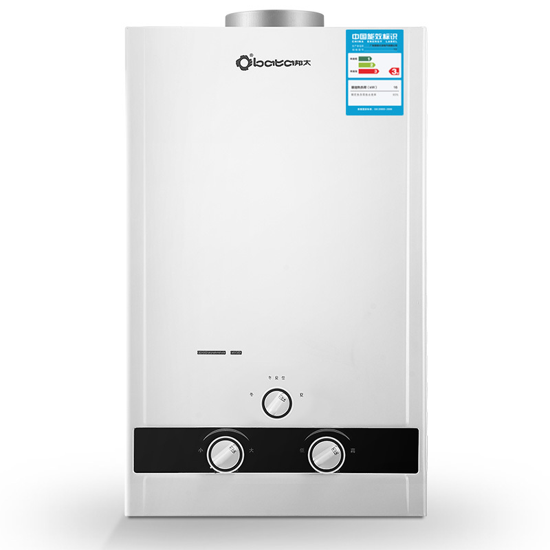 邦太bata6升8升烟道式燃气热水器6wg6升液化气