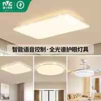 雷士照明NVC 语音智能遥控吸顶灯客厅灯卧室灯吊灯灯具套餐浪漫满天星现代简约灯具客厅吸顶灯套餐