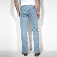 跨境直邮 李维斯/LEVI'S 501系列男士牛仔裤浅色百搭时尚青年男装长裤 秋季;秋