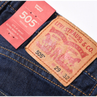 跨境直邮 李维斯LEVI'S 505系列舒适直脚牛仔裤 男 长裤 四季款