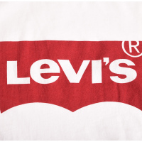 美国跨境直邮李维斯 LEVI'S 女款超短款正品32223-0142 大LOGO 短袖T恤女 夏季;夏